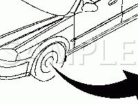 Rough Road Wheel Speed Sensors Diagram for 2005 Chevrolet Epica LT 2.5 L6 GAS
