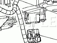 I/P Component Locations Diagram for 2005 Chevrolet Equinox LT 3.4 V6 GAS