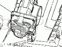 Air Cleaner Intake Duct Location Diagram for 2005 Chevrolet Equinox LT 3.4 V6 GAS
