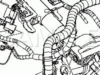 Steering Column Component Locations Diagram for 2005 Chevrolet Equinox LT 3.4 V6 GAS