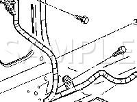 Driver Side B-Pillar Wiring Diagram for 2005 Cadillac Escalade EXT 6.0 V8 GAS