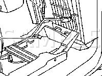 Rear Heated Seat Harness Diagram for 2005 Cadillac Escalade EXT 6.0 V8 GAS