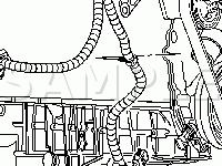 Front Of The Engine Diagram for 2005 Chevrolet Express 2500  4.3 V6 GAS