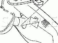 Inside Rearview Mirror Diagram for 2005 Chevrolet Express 3500  6.0 V8 GAS