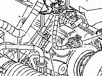Lower Right Side of the Engine Diagram for 2005 Pontiac Grand Prix GXP 5.3 V8 GAS