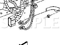 Right Side of Engine Compartment Diagram for 2005 Chevrolet Impala  3.4 V6 GAS