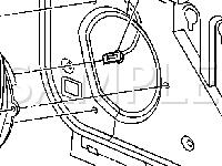 Front Door Speakers Diagram for 2005 Chevrolet Impala  3.4 V6 GAS