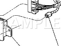 Left Front of I/P Diagram for 2005 Chevrolet Impala SS 3.8 V6 GAS