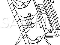 Left Rear Wheelhouse Diagram for 2005 Chevrolet Impala  3.8 V6 GAS