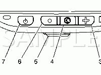 Inside Rearview Mirror Diagram for 2005 Saturn ION RED Line 2.0 L4 GAS