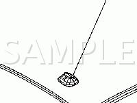 Roof Diagram for 2005 Saturn ION RED Line 2.0 L4 GAS