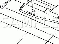 Above the Rear Window Diagram for 2005 Buick Lacrosse CX 3.8 V6 GAS