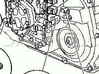 Automatic Transmission Electronic Components Diagram for 2005 Chevrolet Malibu  2.2 L4 GAS