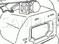 Right Rear Of Passenger Compartment Diagram for 2005 Chevrolet Malibu  2.2 L4 GAS