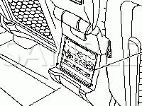 Rear Of Center Console Diagram for 2005 Chevrolet Malibu  2.2 L4 GAS