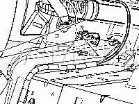 Inside Of Right C Pillar Diagram for 2005 Chevrolet Malibu LS 3.5 V6 GAS