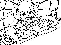 Right Front of Engine Compartment Diagram for 2005 Chevrolet Monte Carlo LS 3.4 V6 GAS