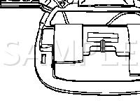 Above Driver Information Center Diagram for 2005 Chevrolet Monte Carlo SS 3.8 V6 GAS