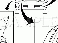 Exterior Lights And Turn Signals Location Diagram for 2005 Chevrolet Optra  2.0 L4 GAS
