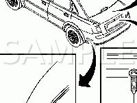 Side Marker And Rear Compartment Lid Latch Diagram for 2005 Chevrolet Optra  2.0 L4 GAS