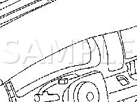 Instrument Panel, Under The IP Trim Pad Diagram for 2005 Buick Park Avenue  3.8 V6 GAS