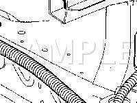 Left Side Of The Engine Compartment Diagram for 2005 Buick Park Avenue  3.8 V6 GAS