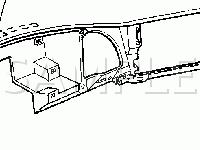 Keyless Entry Antenna Diagram for 2005 GMC Safari  4.3 V6 GAS