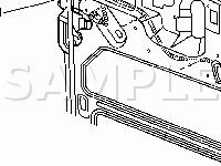 Left Side Door Diagram for 2005 GMC Savana 1500  4.3 V6 GAS