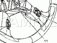 Steering Wheel and Column Sub-Steering Components Diagram for 2005 GMC Sierra 1500  5.3 V8 GAS