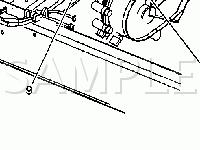 Transfer Case Harness Routing View Diagram for 2005 GMC Sierra 3500  8.1 V8 GAS