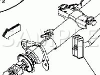 Steering Column Diagram for 2005 Chevrolet Silverado 1500 Hybrid 5.3 V8 ELECTRIC/GAS