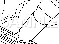 Driver Seat Belt Buckle Diagram for 2005 Chevrolet Silverado 1500 HD  6.0 V8 GAS