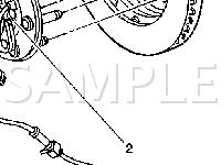 Wheel Speed Sensor Diagram for 2005 Chevrolet Silverado 3500  6.6 V8 DIESEL
