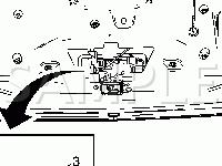 Body Rear End Components Diagram for 2005 Cadillac SRX  3.6 V6 GAS