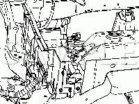 Engine Compartment Diagram for 2005 Cadillac SRX  3.6 V6 GAS