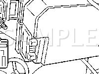 LR of the Engine Compartment Components-Cruise Control Diagram for 2005 Chevrolet Suburban 2500 LS 6.0 V8 GAS