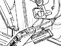 RR Corner of the Passenger Compartment Components Diagram for 2005 Chevrolet Suburban 2500 LS 8.1 V8 GAS