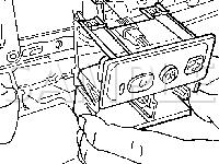 Center of the I/P-Onstar Components Diagram for 2005 Chevrolet Suburban 2500 LT 8.1 V8 GAS