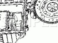 Engine Component Locations Diagram for 2005 Chevrolet Uplander  3.5 V6 GAS