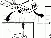 Antilock Brake System Component Views Diagram for 2005 Pontiac Wave  1.6 L4 GAS