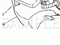 Left Rear Underhood Front of Dash Diagram for 2005 GMC Yukon XL 1500 SLE 5.3 V8 GAS