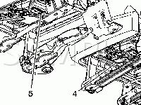 Rear Heated/Cooled Seats Diagram for 2005 GMC Yukon XL 2500 SLE 6.0 V8 GAS