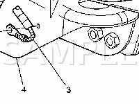 Lower LF of the Radiator Support Components Diagram for 2005 GMC Yukon Denali XL  6.0 V8 GAS