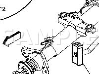 Steering Column Components Diagram for 2006 Chevrolet Avalanche 2500 LT 8.1 V8 GAS