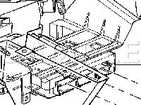 Lower Left of the I/P Components Diagram for 2006 Chevrolet Avalanche 2500 LT 8.1 V8 GAS