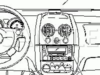 Radio And Front Speakers Diagram for 2006 Chevrolet Aveo LS 1.6 L4 GAS