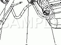 Fuel Tank Components Diagram for 2006 Chevrolet Cobalt LTZ 2.2 L4 GAS