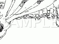Top Of The Engine Diagram for 2006 Chevrolet Colorado WT 2.8 L4 GAS