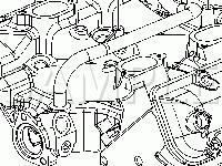 Fuel Injector Location Diagram for 2006 Chevrolet Equinox LT 3.4 V6 GAS