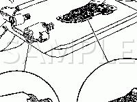 Automatic Transmission Internal Electronic Components Diagram for 2006 GMC Savana 2500  6.6 V8 DIESEL